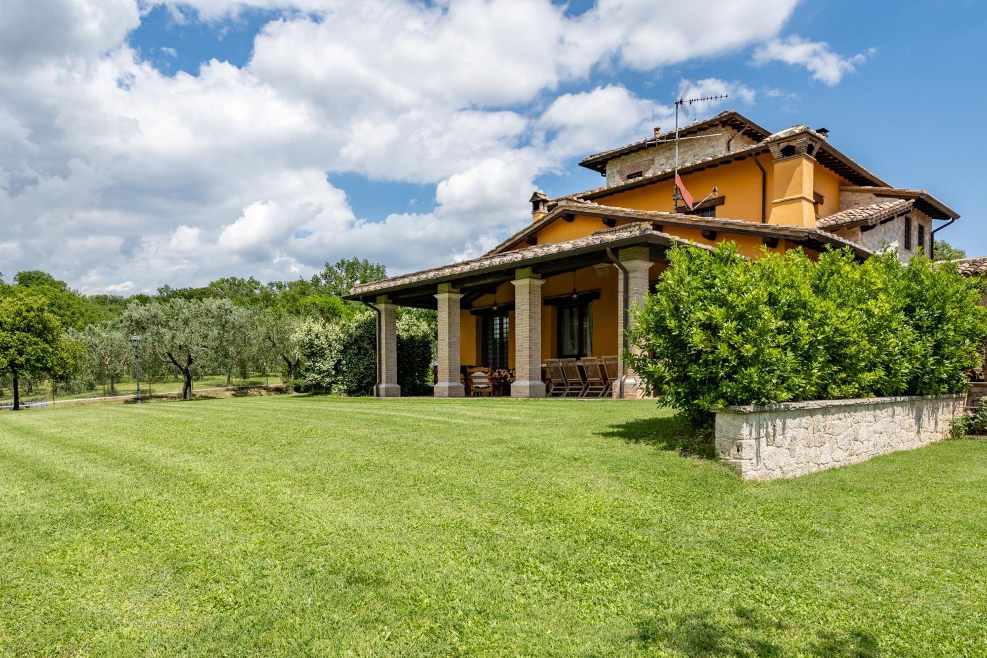 Vila La Casa Di Betta Monte Campano Exteriér fotografie