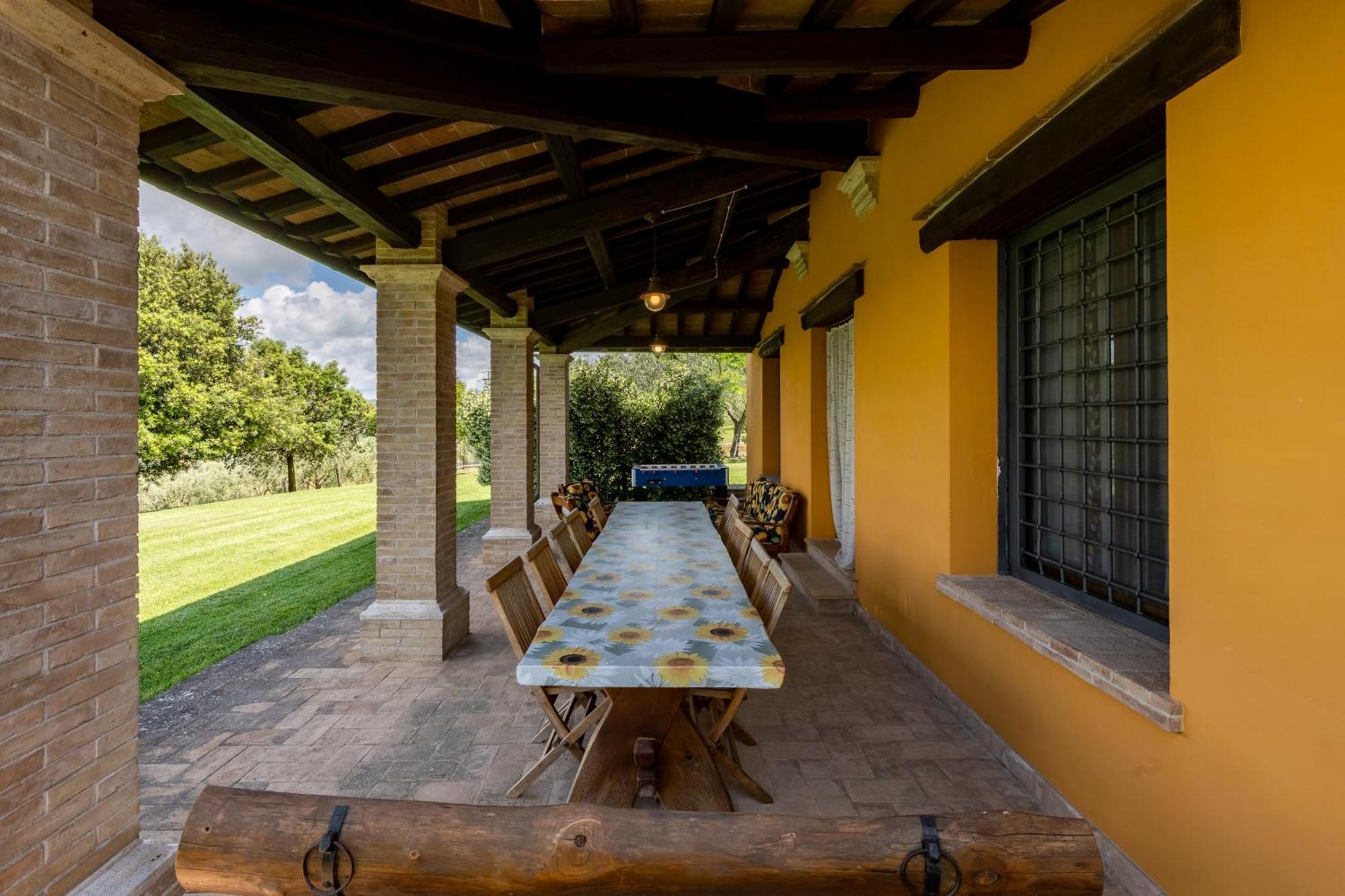 Vila La Casa Di Betta Monte Campano Exteriér fotografie